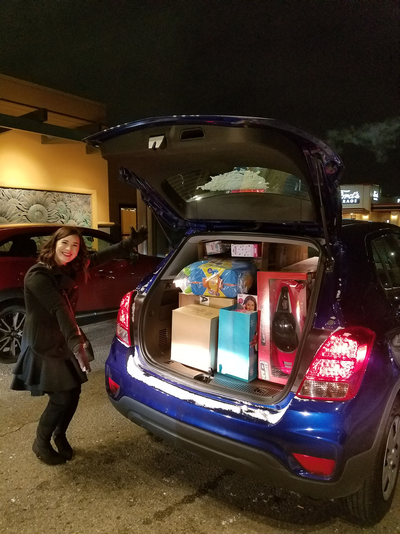 2017 - Toys all loaded up for Toys For Tots after our holiday client event